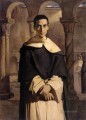 Retrato del Reverendo Padre Dominique Lacordaire de la Orden del Pred romántico Theodore Chasseriau